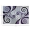 Flash Furniture Purple 4' x 5' Distressed Abstract Area Rug OKR-RG1100-45-PU-GG - alternate 6